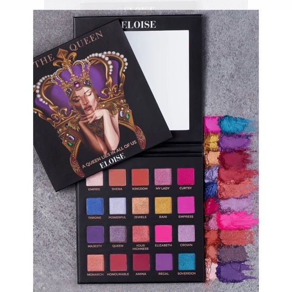 🏖️ 5x$25 Eloise Cosmetics The Queen Eyeshadow Palette - Picture 1 of 7